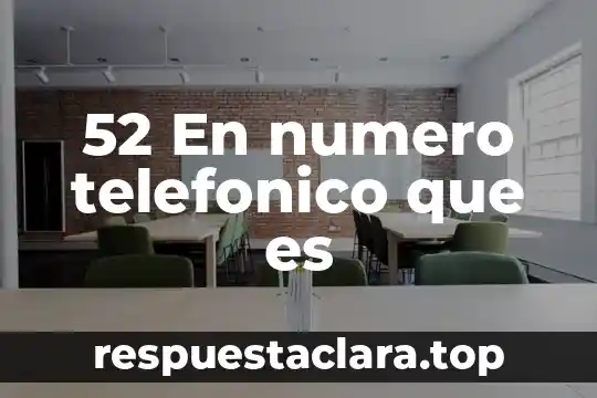52 Que es la impedancia 5 52 En numero telefonico que es