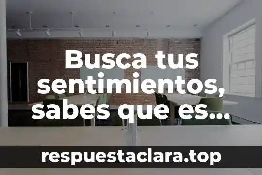 Busca tus sentimientos, sabes que es cierto, Darth Vader