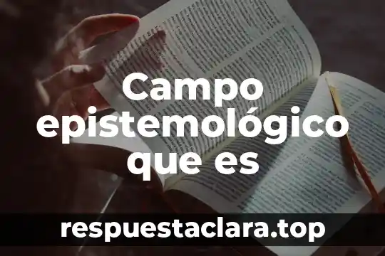 Que es un simukacro de campo 6 Campo epistemológico que es