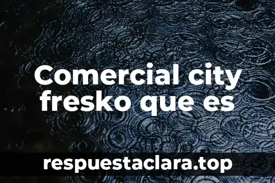 Que es el nombre comercial y la razon social 5 Comercial city fresko que es
