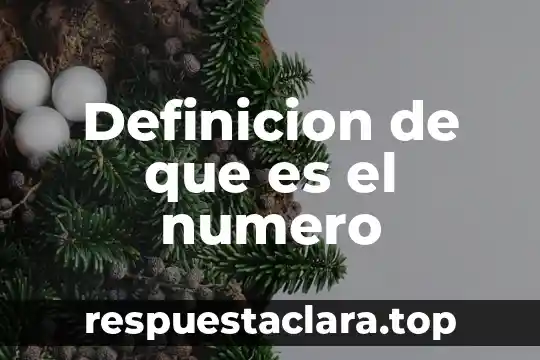 Qué es la prensa su concepto y definición 8 Definicion de que es el numero