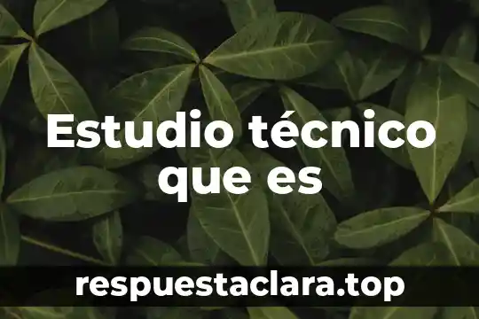 Qué es un estudio perfil prostático libre 7 Estudio técnico que es