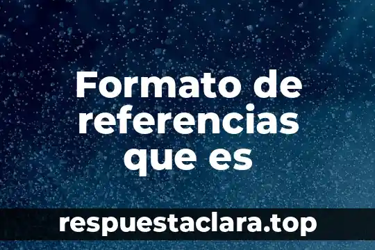 Qué es la poética en arte 6 Formato de referencias que es