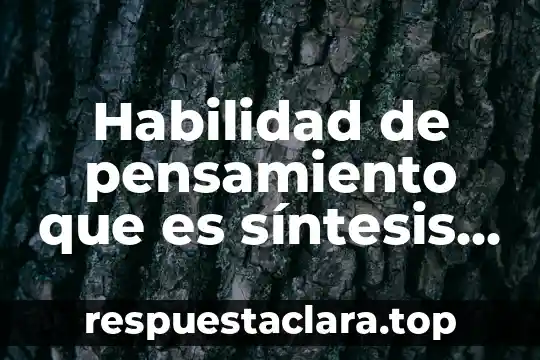 Que es mejor intel core i3-7020u o a12 7 Habilidad de pensamiento que es síntesis de organización mental