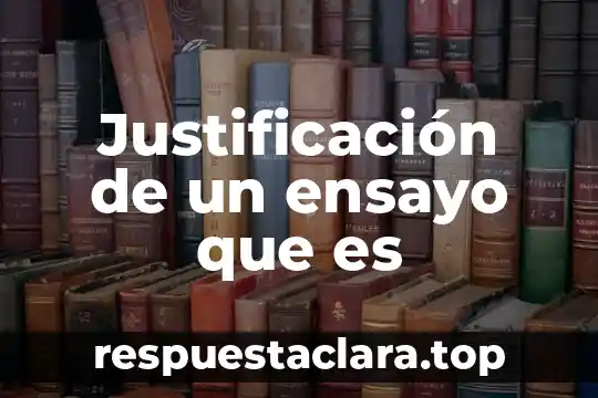 Ensayo que es el sistema de vídeo compuesto 7 Justificación de un ensayo que es