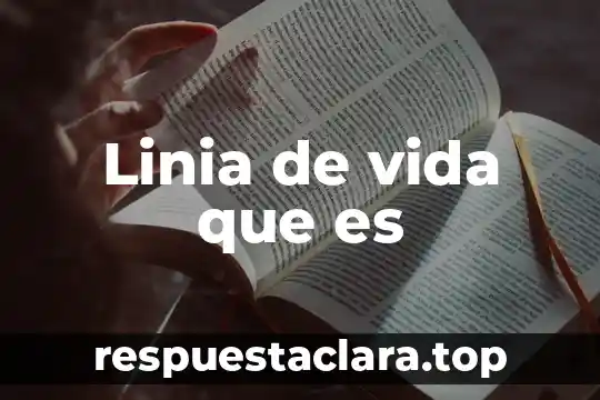 Linia de vida que es