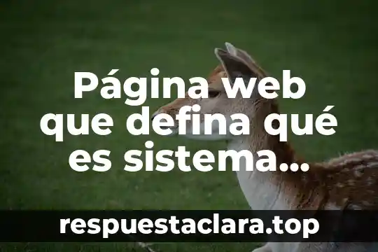 Página web que defina qué es sistema penal adversarial