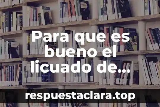 Para que es bueno el licuado de mango