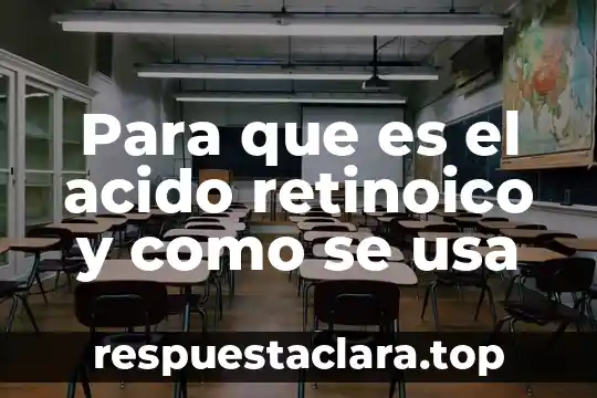 Que es el programa excel y para que se usa 3 Para que es el acido retinoico y como se usa