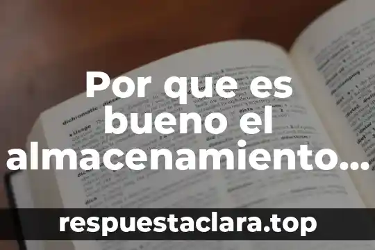 Que es bueno para la quemada de sol 5 Por que es bueno el almacenamiento en la nube