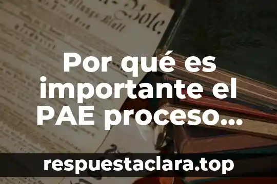 Que es la membresia pae grupo cristal 8 Por qué es importante el PAE proceso atención a enfermería