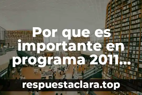 Que es in movimiento social 4 Por que es importante en programa 2011 en lo social