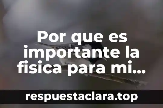 Que es el do re mi fa sol la si 3 Por que es importante la fisica para mi persona