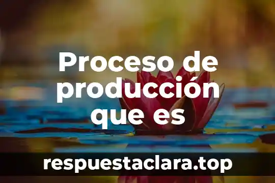 Qué es el sistema star o estrella en producción 6 Proceso de producción que es