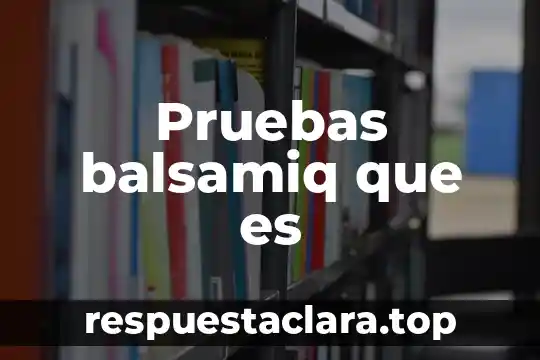 Pruebas balsamiq que es