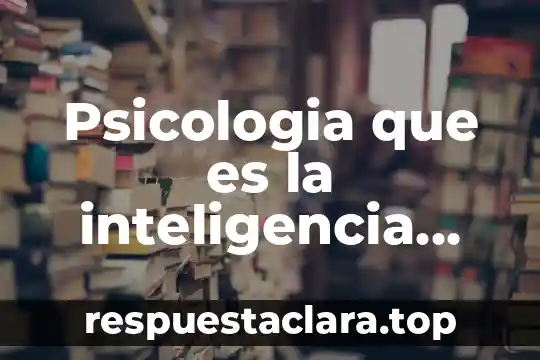 Que es el autismo psicologia y mente 4 Psicologia que es la inteligencia emocional
