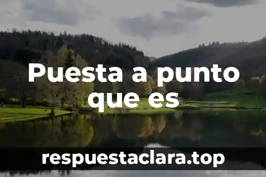 Significado bien definido de que es desigualdad 5 Puesta a punto que es