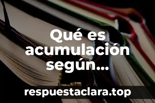 Qué es acumulación según Vygotsky