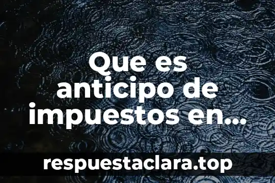 Que es un restaurador de obras de arte 5 Que es anticipo de impuestos en contabilidad