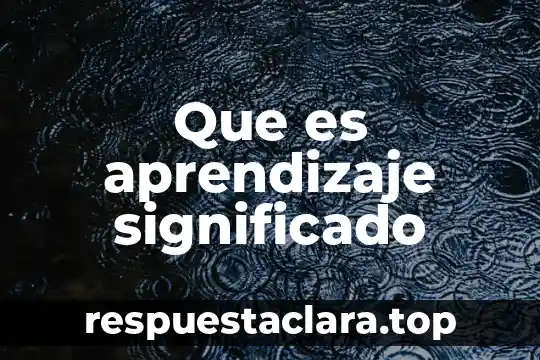 Qué es admon significado 4 Que es aprendizaje significado