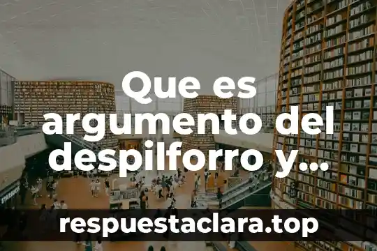 Que es argumento del despilforro y ejemplos