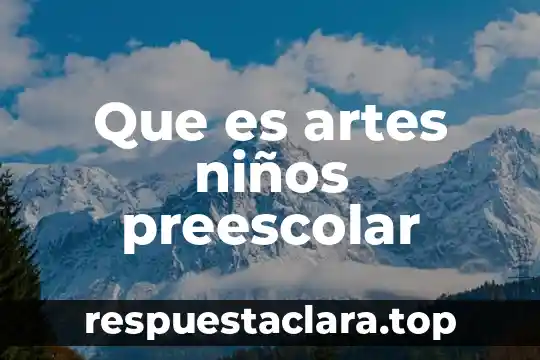 Que es crisalida significado 3 Que es artes niños preescolar