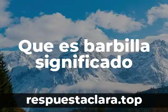 Qué es Sades significado 3 Que es barbilla significado