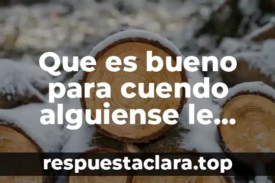 Que es bueno para cuendo alguiense le baja la precion
