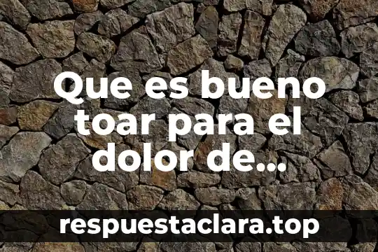 Que es bueno para la piel quemada por el sol 4 Que es bueno toar para el dolor de cabeza