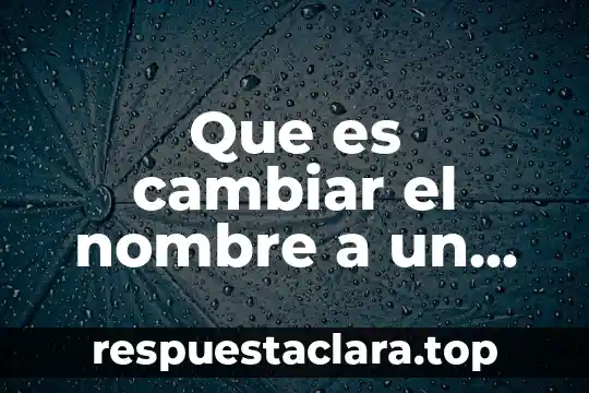 Para que es el archivo imgprev.chm 3 Que es cambiar el nombre a un carpeta a archivo
