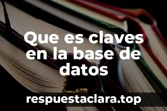 Habilidad de pensamiento que es síntesis de organización mental 4 Que es claves en la base de datos
