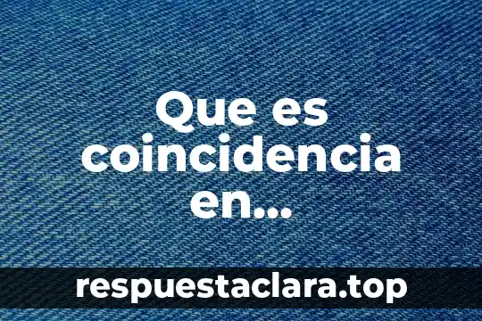 Que es alltura en matematicas 3 Que es coincidencia en matematicas