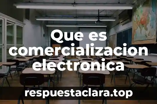 Que es señal curac en electronica 6 Que es comercializacion electronica
