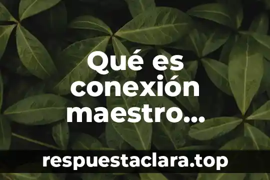 Qué es un elemento pasivo en un circuito eléctrico libro 5 Qué es conexión maestro esclavo en un circuito integrado 7447