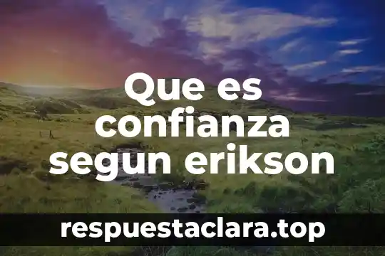 Qué es el número de confianza del iPhone 3 Que es confianza segun erikson