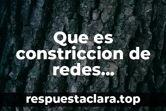 En redes que es nat 5 Que es constriccion de redes telefonicas