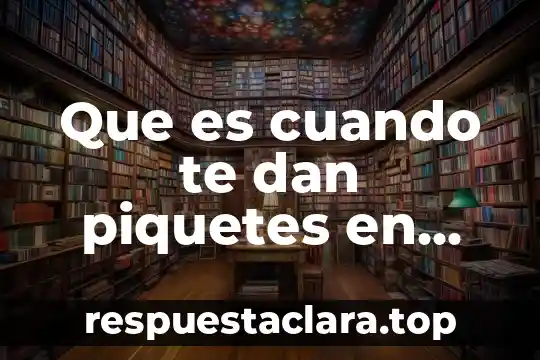 Que es el medio qúimico biologico del ser humano 6 Que es cuando te dan piquetes en medio del pecho