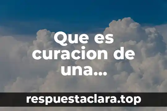 Qué es importerismo en enfermería concepto 3 Que es curacion de una enfermedaden enfermeria