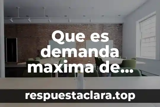 Que es mediocre significado 5 Que es demanda maxima de energia