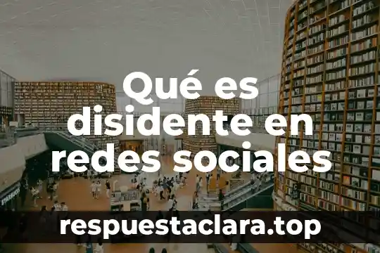 Qué es cartografía significado 6 Qué es disidente en redes sociales