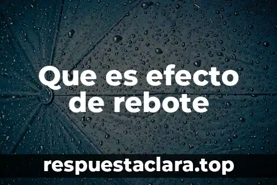 Anuncios de prendas nombre que es recomendaciones tiempo de efecto 7 Que es efecto de rebote