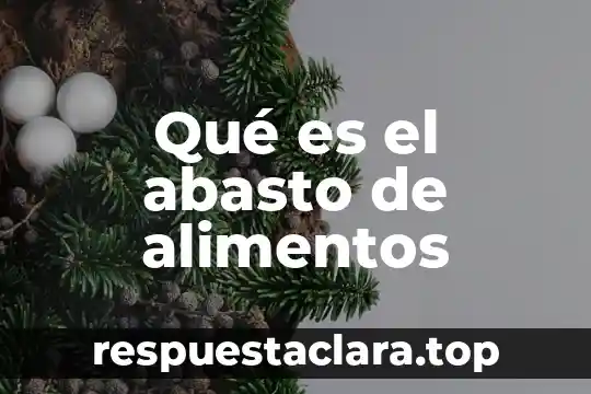 Qué es la liofilización en alimentos aplicaciones 6 Qué es el abasto de alimentos