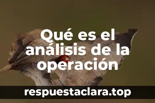 Que es compensr una operacion contabilidad 4 Qué es el análisis de la operación