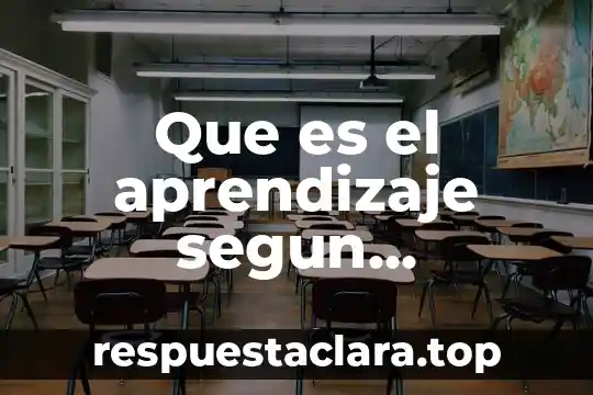 Que es el aprendizaje segun rousseau