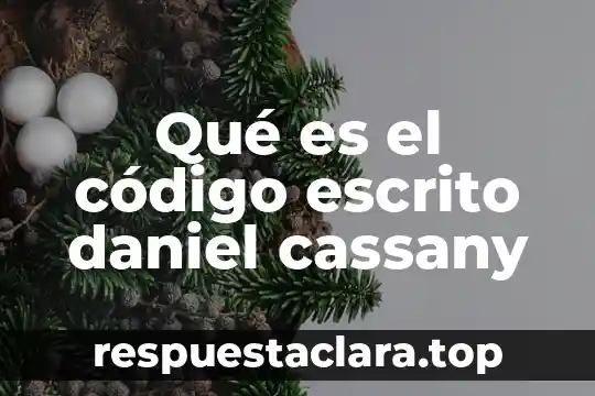 Que es la lectura critica segun cassany 4 Qué es el código escrito daniel cassany