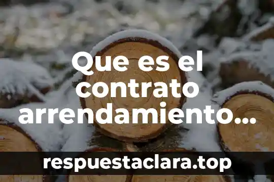 Que es el contrato arrendamiento de vehiculos a motos
