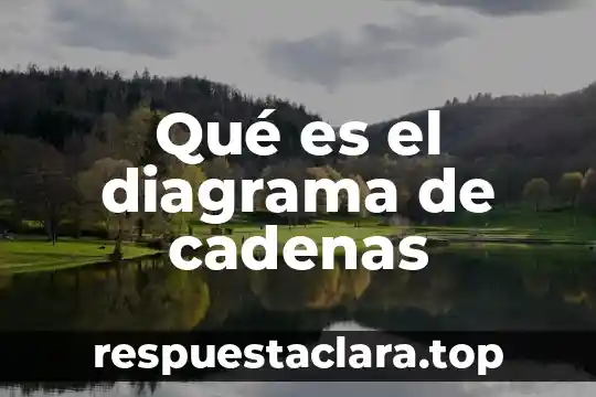 Que es y que significa el diagrama de pareto 8 Qué es el diagrama de cadenas