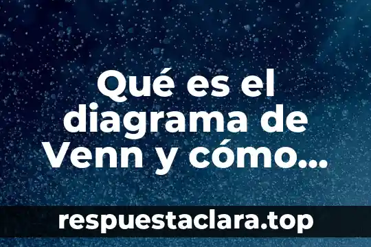 Qué es el arte y cómo se representa 4 Qué es el diagrama de Venn y cómo se representa