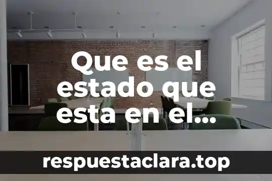 Que es el estado que esta en el numero seis