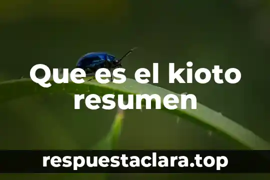 Que es el jip jop resumen 4 Que es el kioto resumen